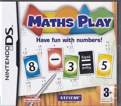Maths Play - Nintendo DS (A Grade) (Genbrug)